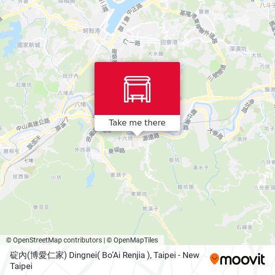 碇內(博愛仁家) Dingnei( Bo’Ai Renjia ) map