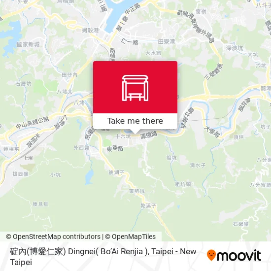 碇內(博愛仁家) Dingnei( Bo’Ai Renjia ) map