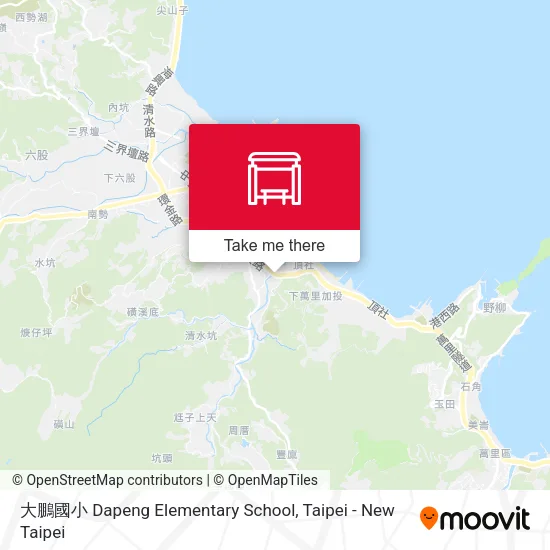 大鵬國小 Dapeng Elementary School map