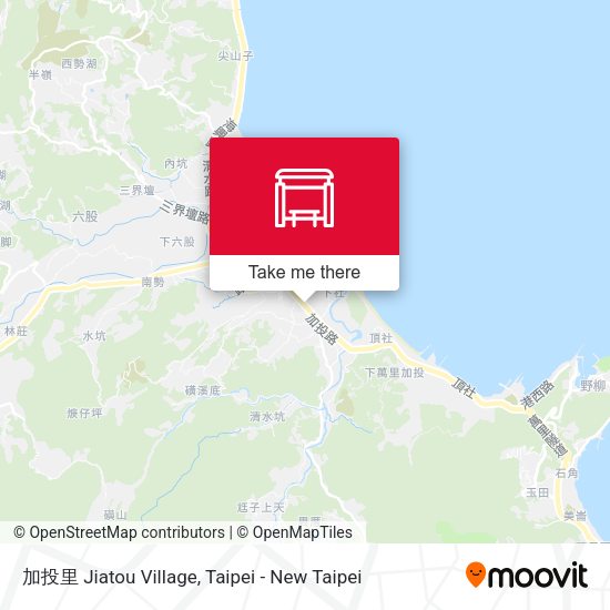 加投里 Jiatou Village map