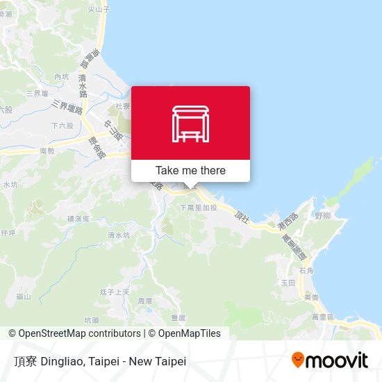 頂寮 Dingliao map