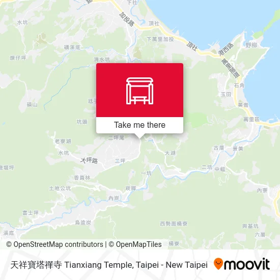 天祥寶塔禪寺 Tianxiang Temple地圖