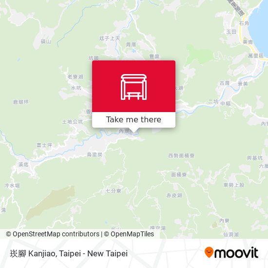 崁腳 Kanjiao map