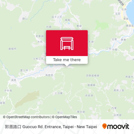 郭厝路口 Guocuo Rd. Entrance地圖