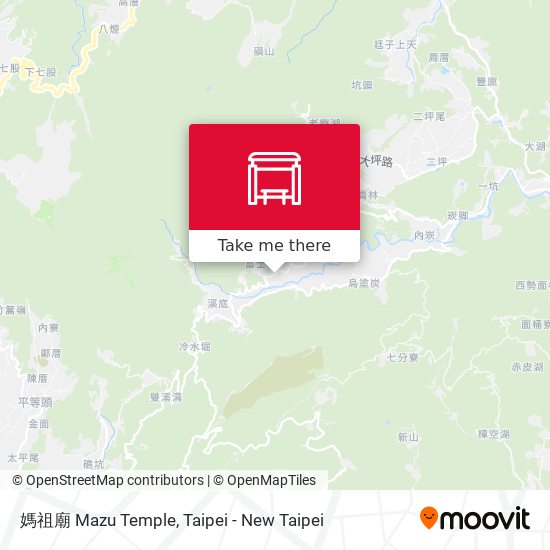 媽祖廟 Mazu Temple地圖
