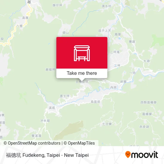 福德坑 Fudekeng map