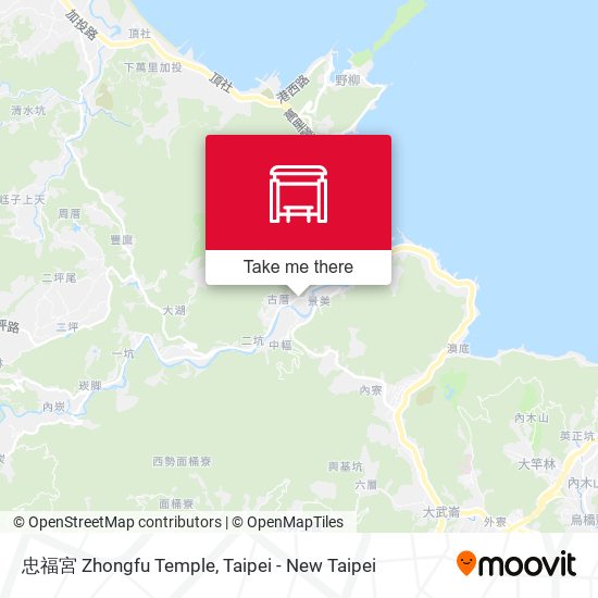 忠福宮 Zhongfu Temple map