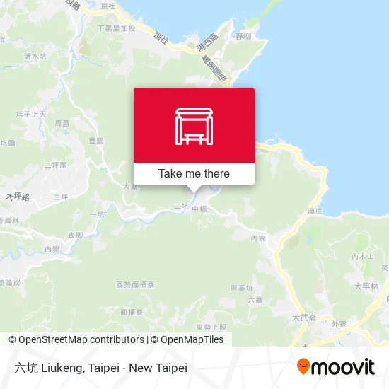 六坑 Liukeng map