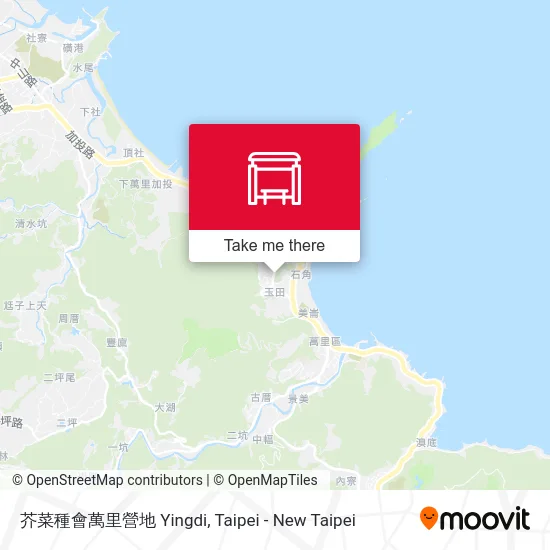 芥菜種會萬里營地 Yingdi map