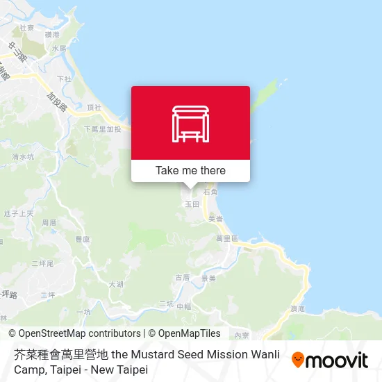 芥菜種會萬里營地 the Mustard Seed Mission Wanli Camp地圖