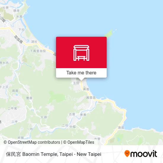 保民宮 Baomin Temple map