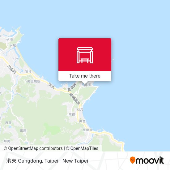 港東 Gangdong map