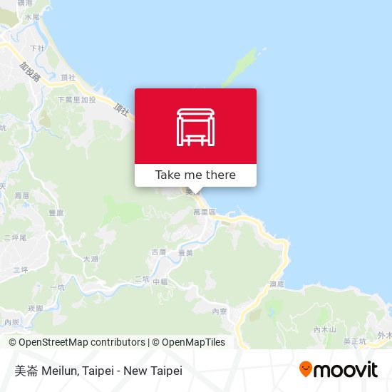 美崙 Meilun map