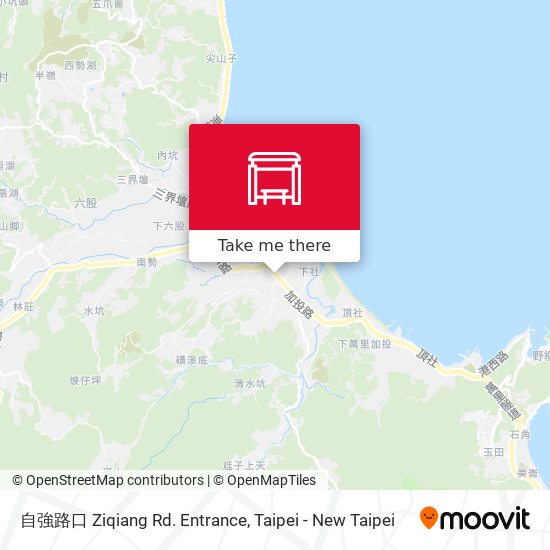 自強路口 Ziqiang Rd. Entrance地圖