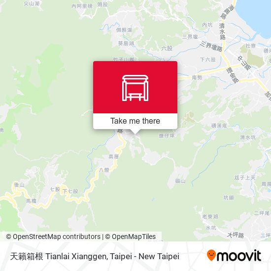 天籟箱根 Tianlai Xianggen map