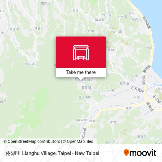 兩湖里 Lianghu Village map