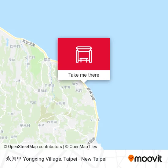 永興里 Yongxing Village map
