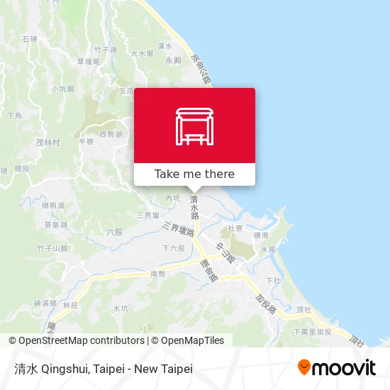 清水 Qingshui map
