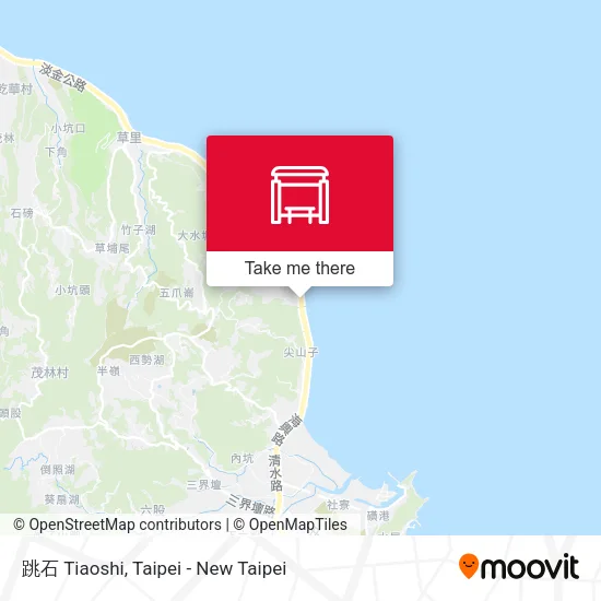 跳石 Tiaoshi map