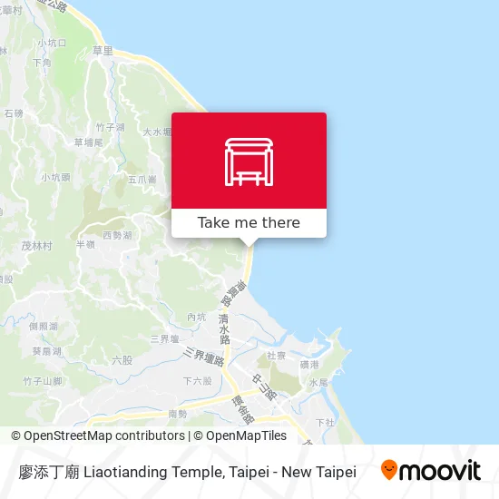 廖添丁廟 Liaotianding Temple地圖