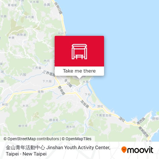 金山青年活動中心 Jinshan Youth Activity Center map