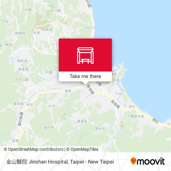 金山醫院 Jinshan Hospital地圖