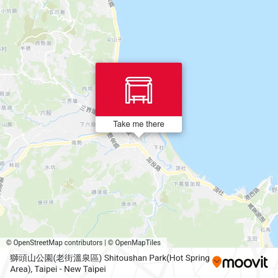獅頭山公園(老街溫泉區) Shitoushan Park(Hot Spring Area) map