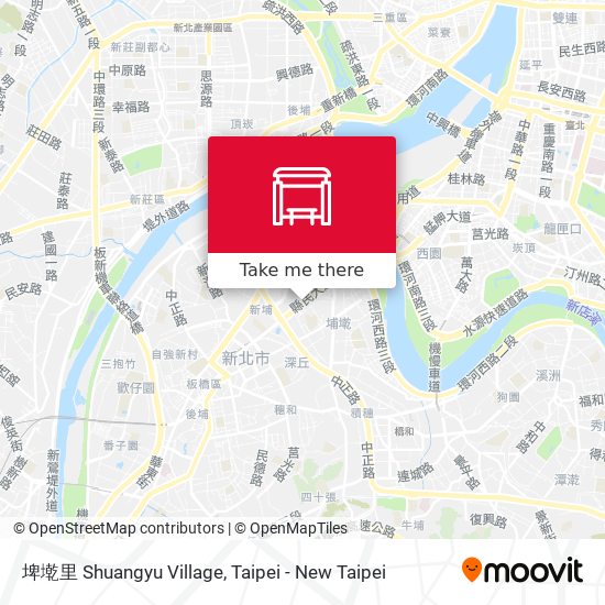 埤墘里 Shuangyu Village地圖