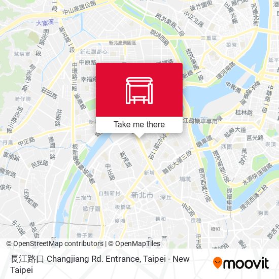 長江路口 Changjiang Rd. Entrance map