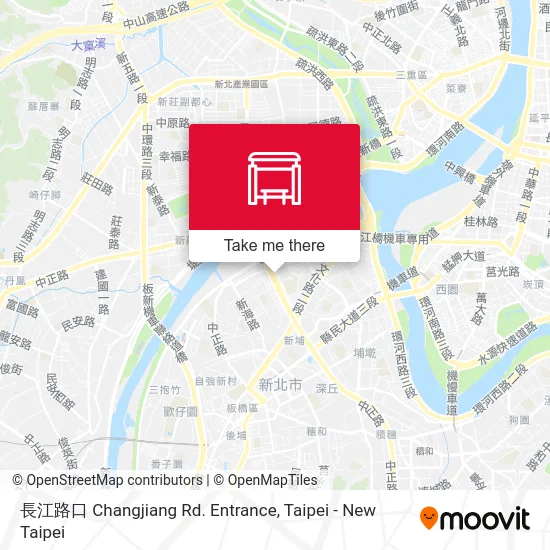 長江路口 Changjiang Rd. Entrance map
