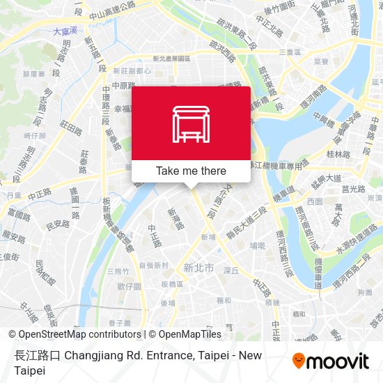 長江路口 Changjiang Rd. Entrance地圖