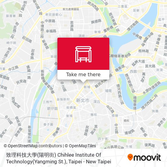 致理科技大學(陽明街) Chihlee Institute Of Technology(Yangming St.) map