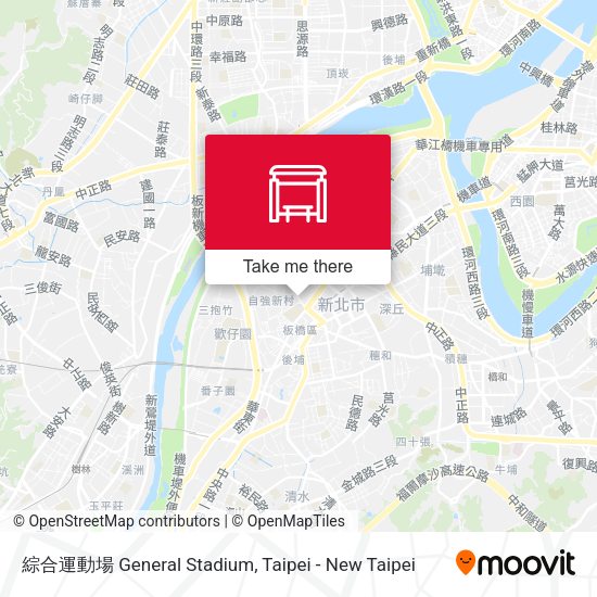 綜合運動場 General Stadium地圖