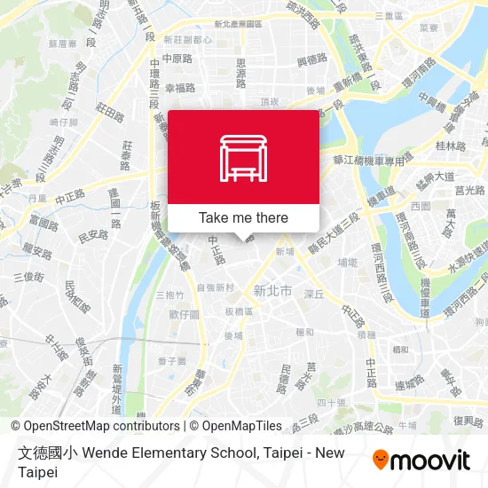 文德國小 Wende Elementary School map