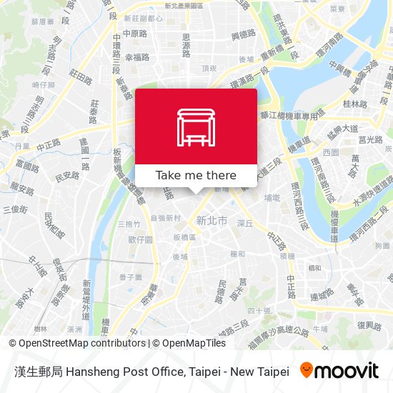 漢生郵局 Hansheng Post Office map