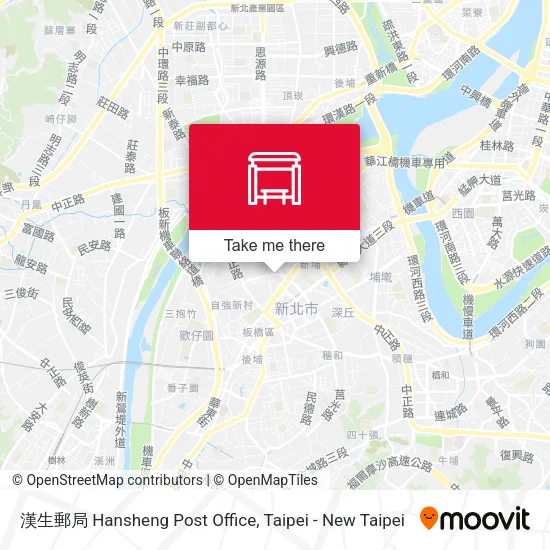 漢生郵局 Hansheng Post Office map