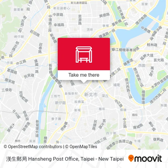 漢生郵局 Hansheng Post Office map