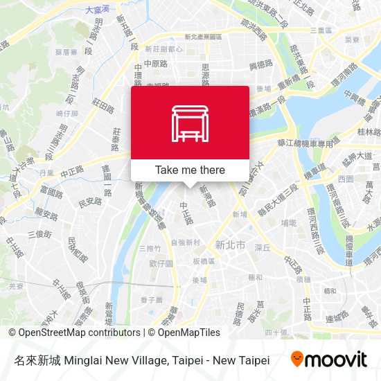 名來新城 Minglai New Village map