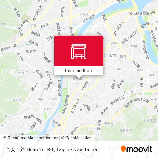 合安一路 Hean 1st Rd. map