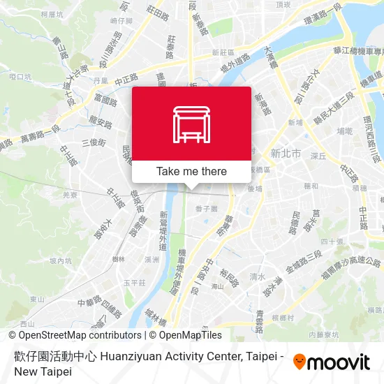 歡仔園活動中心 Huanziyuan Activity Center map