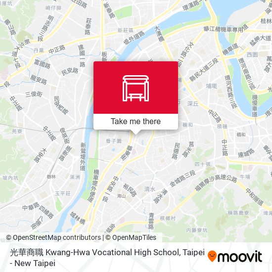 光華商職 Kwang-Hwa Vocational High School map