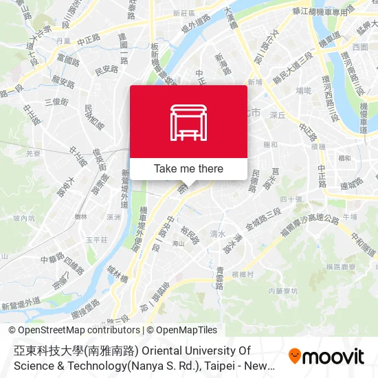 亞東科技大學(南雅南路) Oriental University Of Science & Technology(Nanya S. Rd.) map