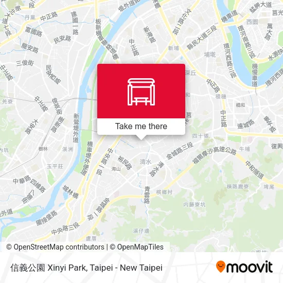 信義公園 Xinyi Park map