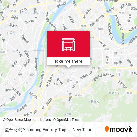 益華紡織 Yihuafang Factory map