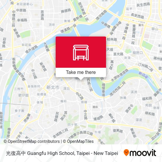 光復高中 Guangfu High School map