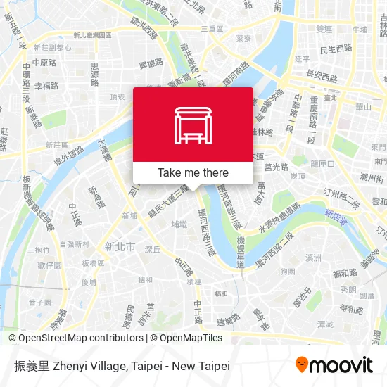 振義里 Zhenyi Village map