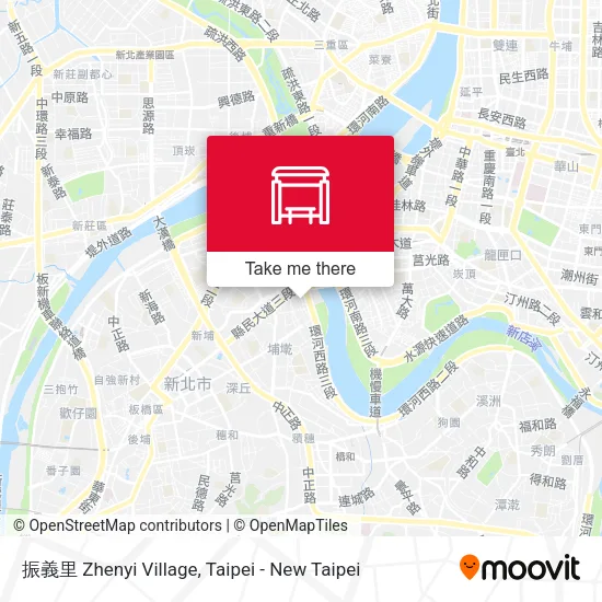 振義里 Zhenyi Village map