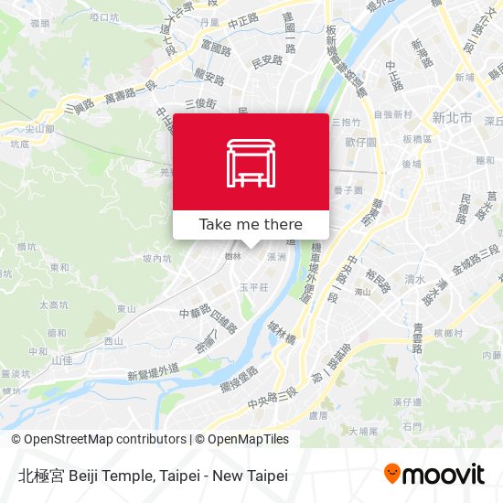 北極宮 Beiji Temple地圖