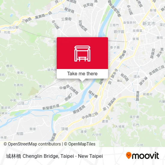 城林橋 Chenglin Bridge地圖