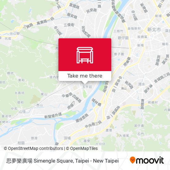 思夢樂廣場 Simengle Square map